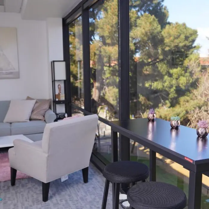 view of foundations san francisco cozy therapy office room