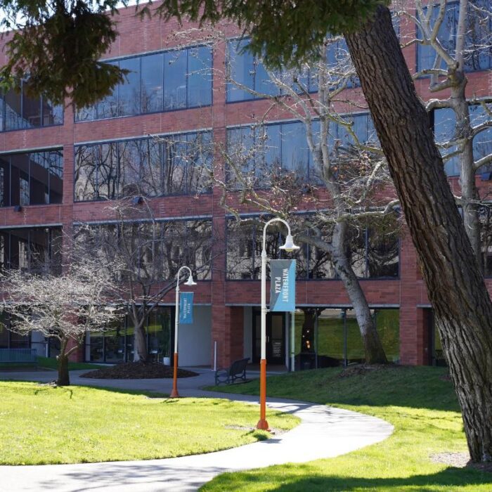view of foundations san francisco building facade and campus